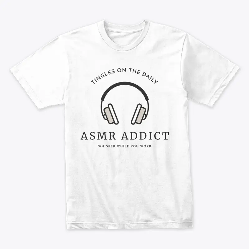 ASMR Addict Simple Tee