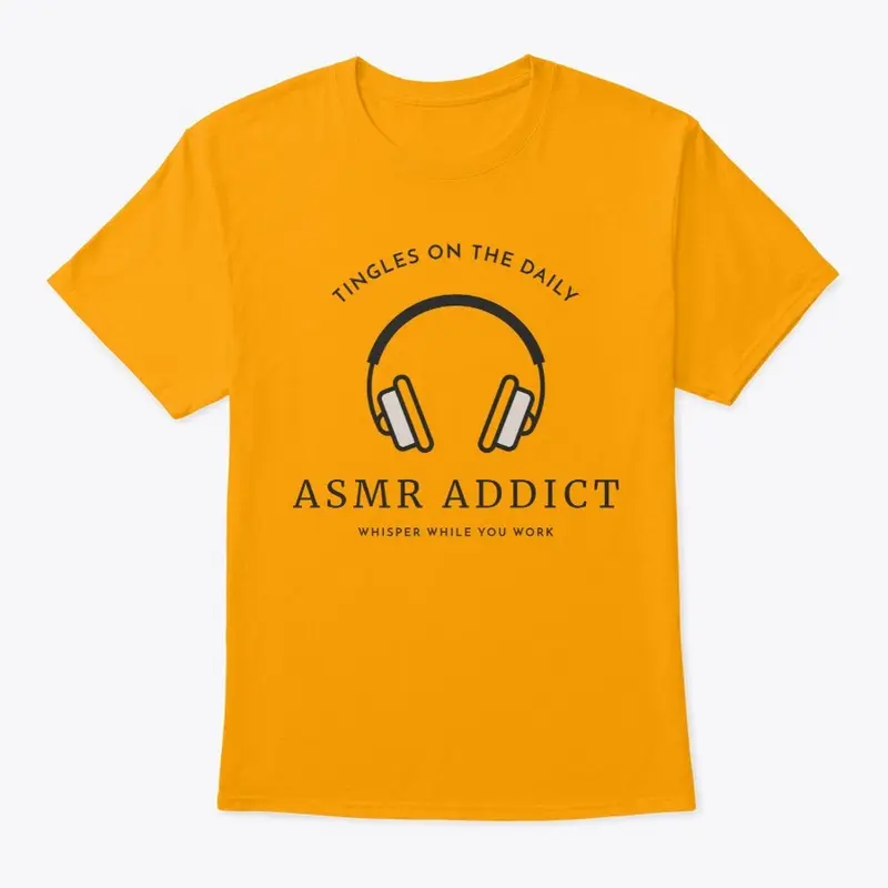 ASMR Addict Simple Tee