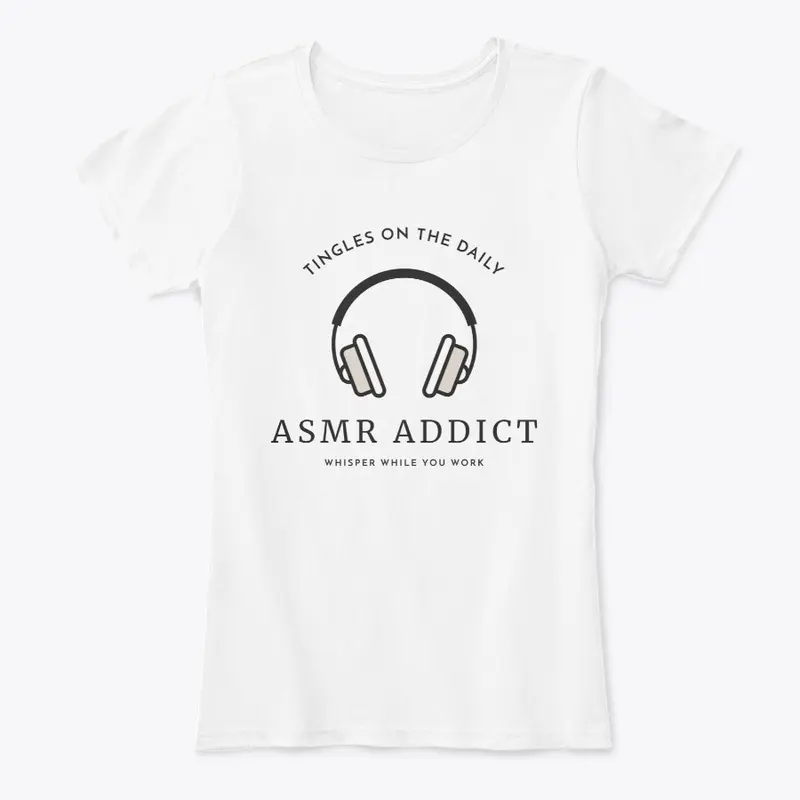 ASMR Addict Simple Tee